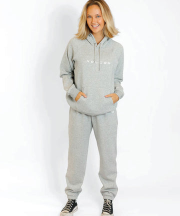 Volcom Get More Women's Trackie - Heather Grey